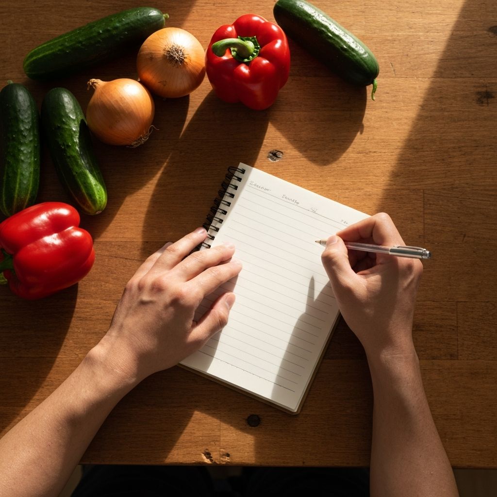 Individuelle Mahlzeitenplanung